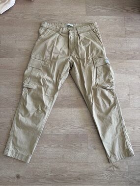 Zara Men's Cargo Pants with Utility Pockets